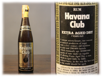 Havana CLub Extra Aged Dry 7 Years Old 0,75l 1968